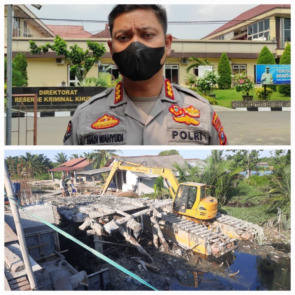 Terkait Jembatan Desa Tanjung Rejo Yang Roboh, Kabid Humas Polda Sumut: Akan Kita Cek