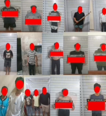 Meresahkan Masyarakat, 16 Remaja Diangkut ke Satreskrim Polrestabes Medan