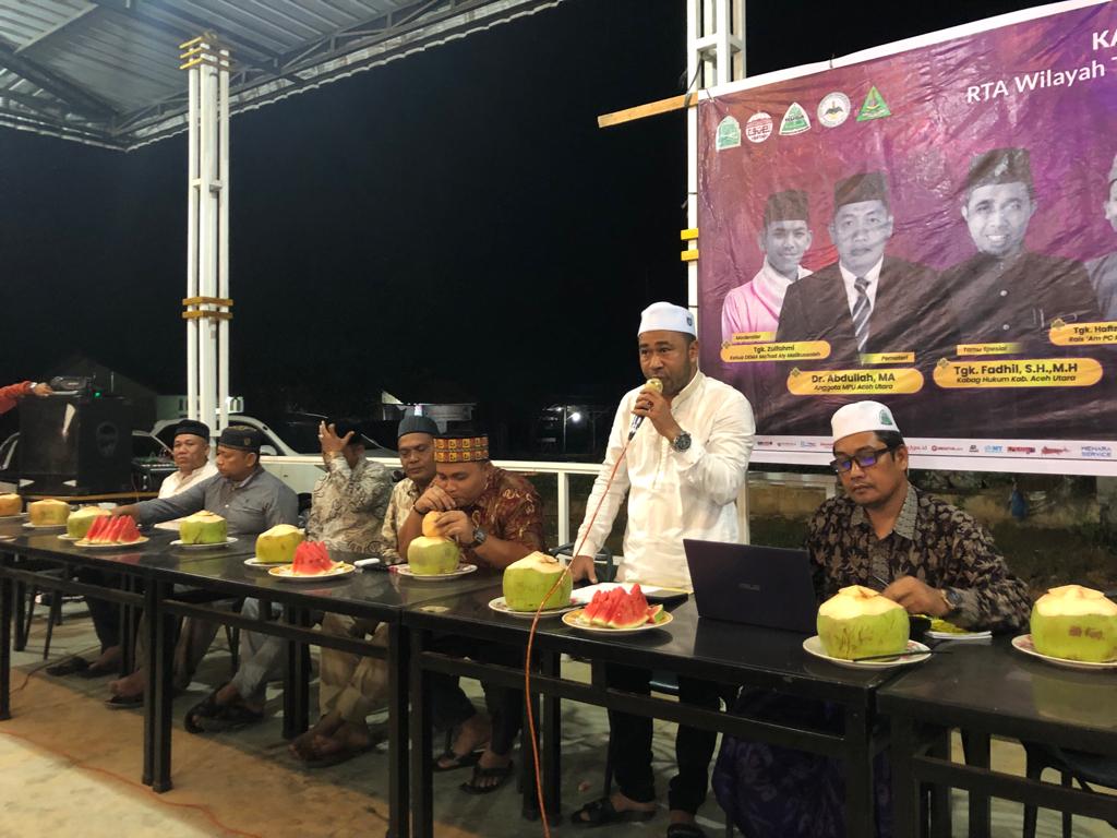 Keren, RTA Aceh Utara Kembali Gelar Kajian di Caffe Angkat Tema Bagaimanakah Qanun Gampong Berbasis Syariah