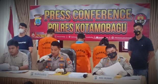 12 Kasus Tindak Pidana Berhasil di Ungkap Polres Kotamobagu Hanya Dalam 9 Bulan