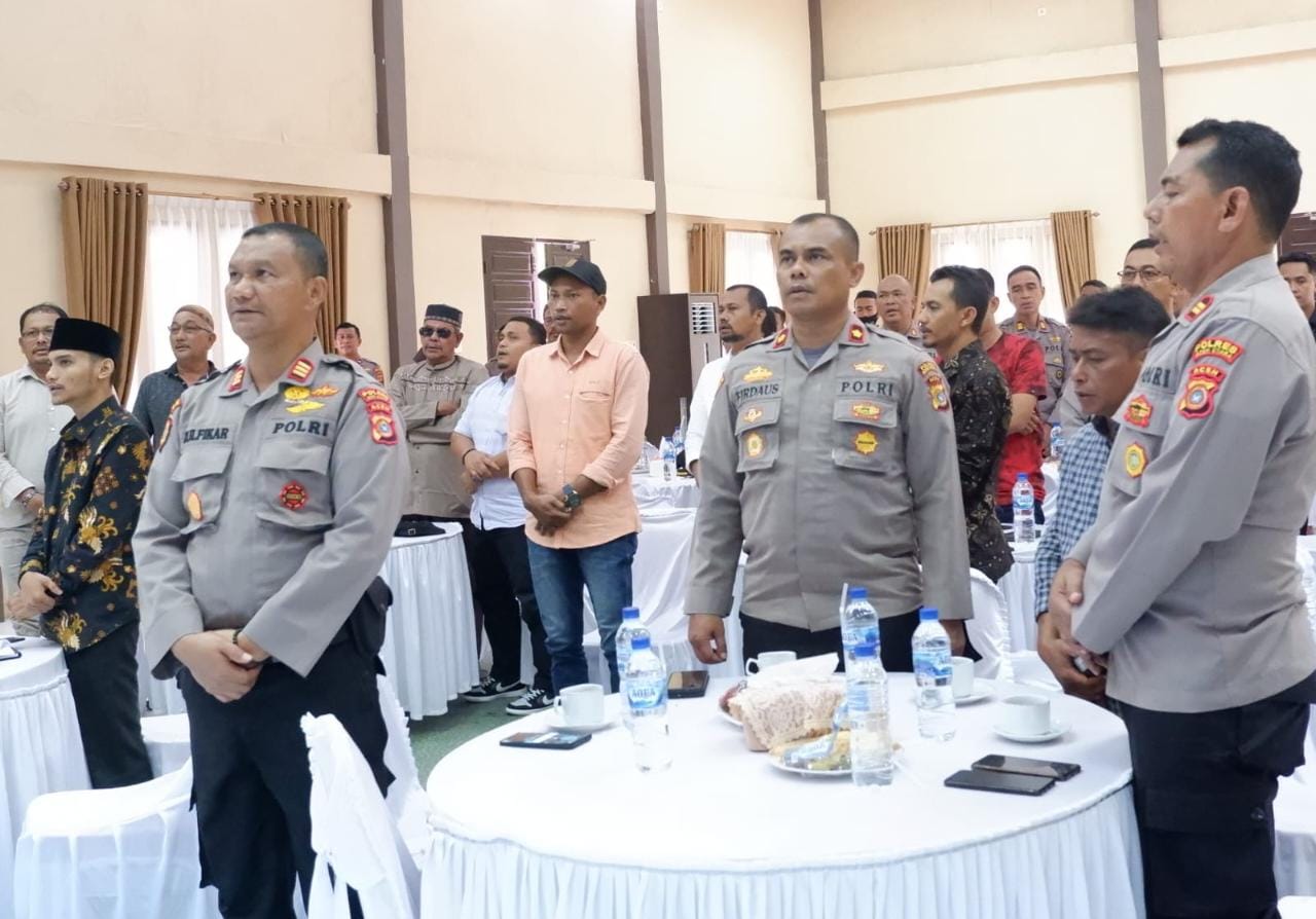 Antisipasi Gejolak Pasca Kenaikan BBM, Polres Aceh Utara Gelar FGD Bersama Sejumlah Elemen