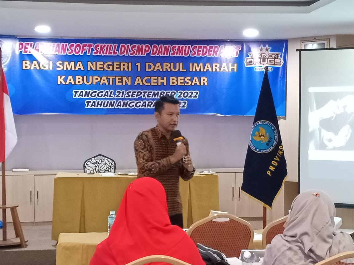 Berikan materi di acara BNN Provinsi Aceh, Sekum IKAN Tathi Yunis: IKAN Akan Ambil Bagian