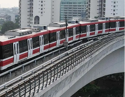 Baru Saja Diresmikan, LRT Jabodebek Mengalami Gangguan