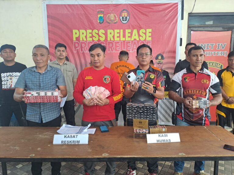 Polisi Berhasil Tangkap 3 Tersangka Pencurian di Toko Alfamart Kota Manado
